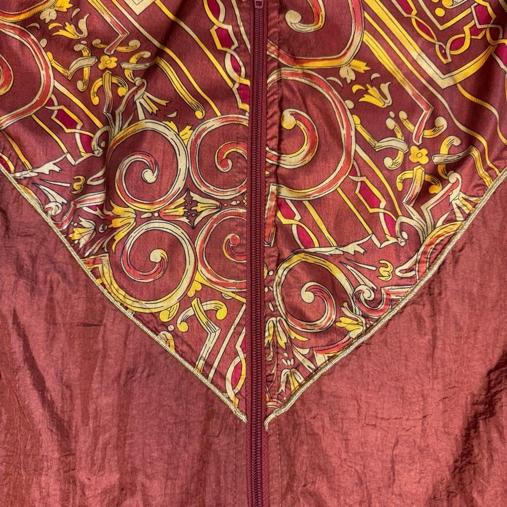 Vintage Brown Patterned Women's Jacket - Picture 10 of 10